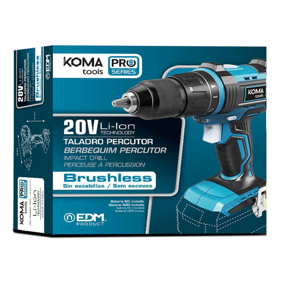 Elektrisk skruvmejsel Koma Tools Pro Series